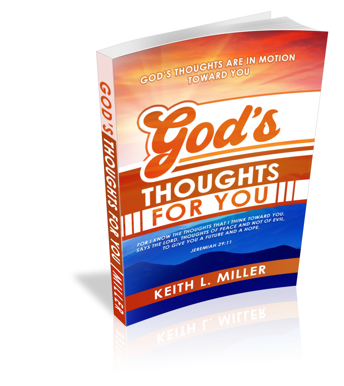 God's Thoughts for you book with Study Questions by Keith Miller