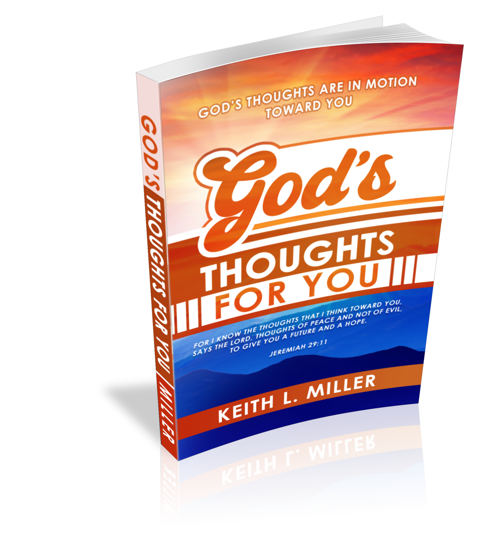 God's Thoughts for you book with Study Questions by Keith Miller
